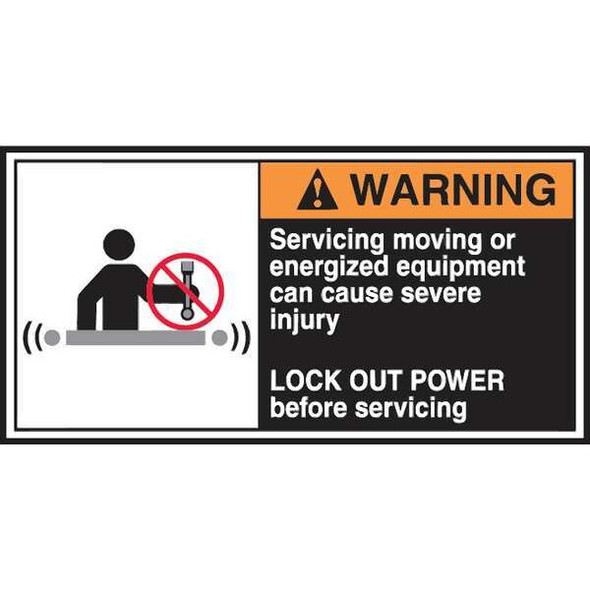 Accuform CEMA Label,2 1/2 in x 5 in,Vinyl,PK5 LECN368 Accuform CEMA Label,2 1/2 in x 5 in,Vinyl,PK5 LECN368