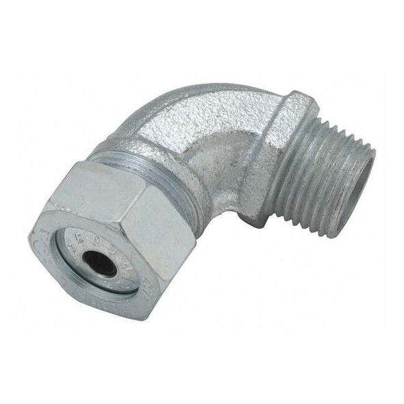 Raco Cord Connector, Silver, 1-51/64" L, Iron 3792-2
