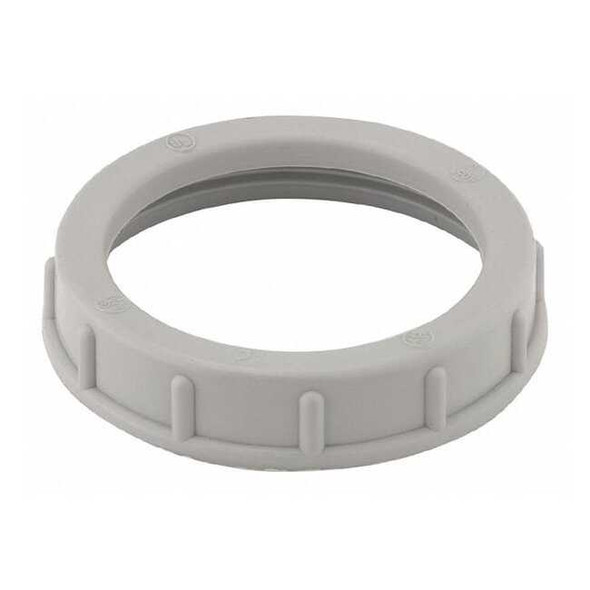 Raco IMC Bushing, 2 in, Threaded, Plastic, Plain, Gray 1408
