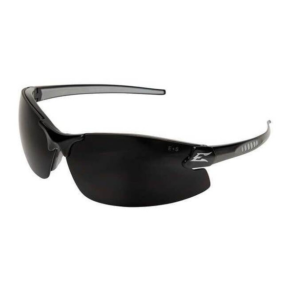 Zorge G2, Safety Glasses, Anti-Scratch, Gray Lens, Black Frame, Half-Frame