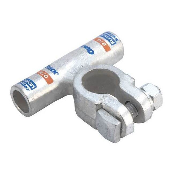 Fusion Battery Terminal Flag,2/0 ga.,Orange,Pos 436320P