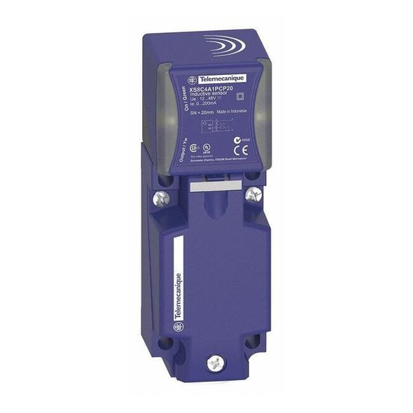 Inductive, Rectangular Proximity Sensor, PBT, Bare Wire, 2 Wires, Unshielded