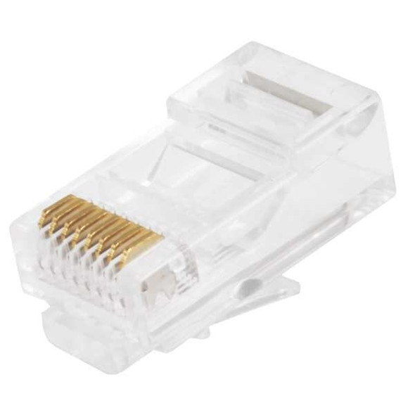 Monoprice Plug,Modular,RJ45,Solid,PK100 7245