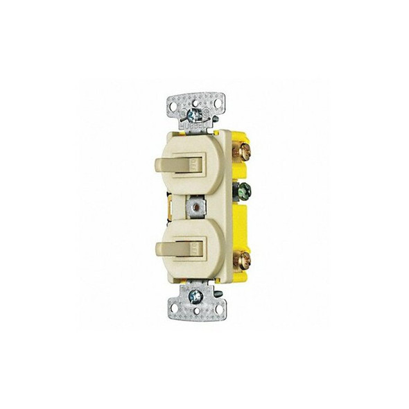 Bryant Device,Ivory,Duplex Switch Wiring RC101I Bryant Device,Ivory,Duplex Switch Wiring RC101I