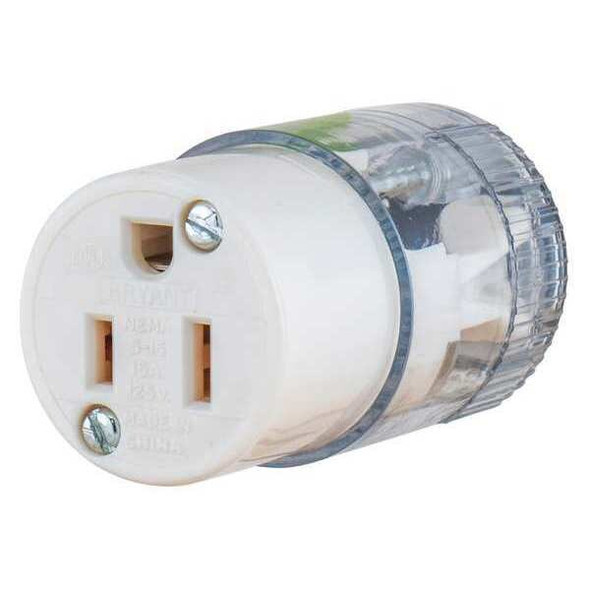 Bryant Blade Connector,Transparent,15A,Hospital 8269T Bryant Blade Connector,Transparent,15A,Hospital 8269T