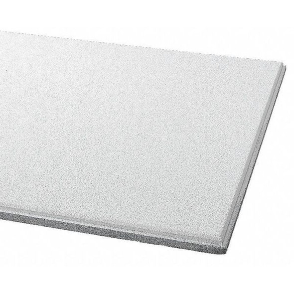 Ultima Ceiling Tile, 24 in W x 48 in L, Square Lay-In, 15-16 in Grid Size, 6 PK  1913A