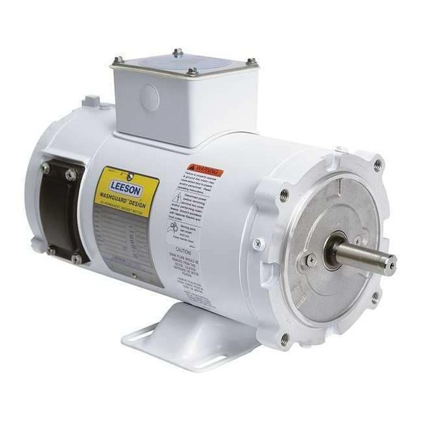 Leeson DC Washdown Motor,1/3 HP,1750,56C,90V 108424.00