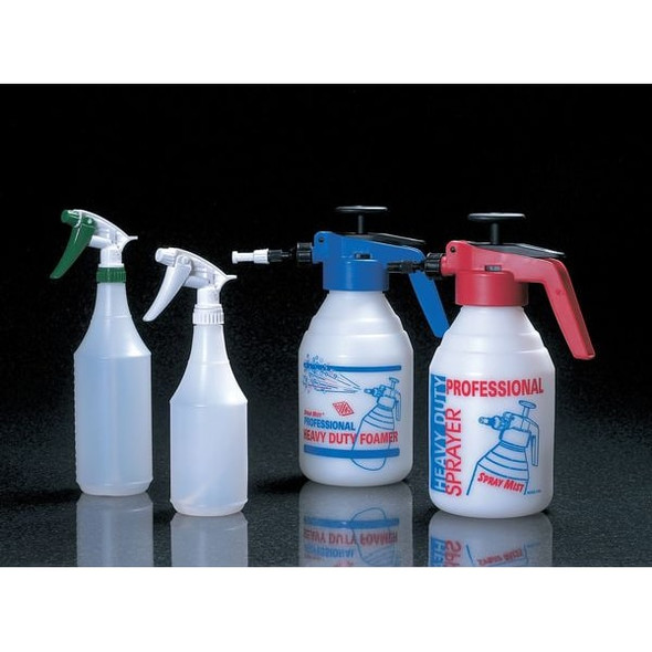 Manufacturer Varies 9-1/4"Blue/White, Plastic Trigger Sprayer, PK6 110559