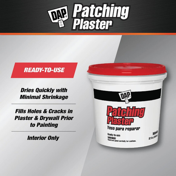 DAP 32 Oz. Ready-To-Use Patching Plaster 7079852084 772720