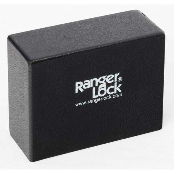 Ranger Lock Padlock Guard,Hardened Steel,Blk,3"L RGCJ-00