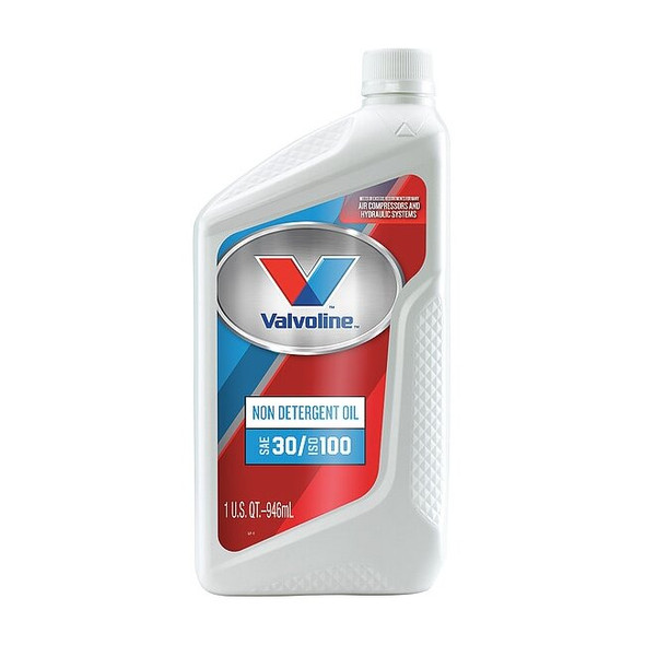 Valvoline Valvoline Motor Oil, SAE 30, Conventional, 1 Qt., Bottle 822382
