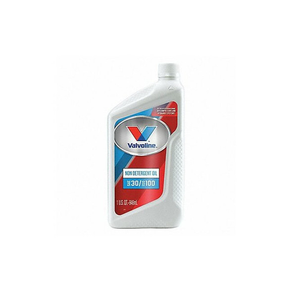 Valvoline Valvoline Motor Oil, SAE 30, Conventional, 1 Qt., Bottle 822382