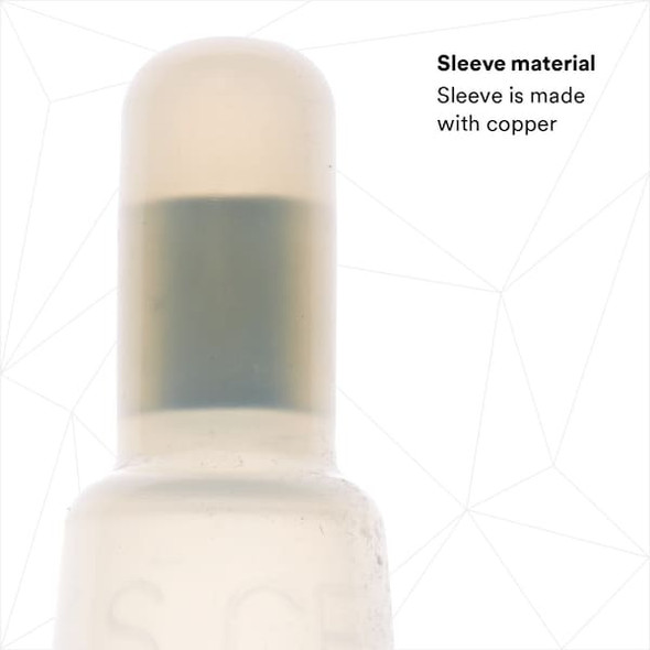 3m ClsdEndCrmpCnctr,White,Nylon,600V,50PK S-31-A