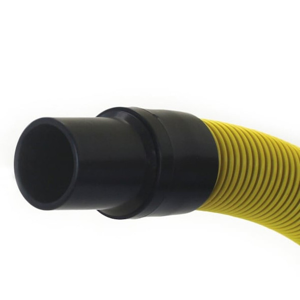 Dustless Technologies Vacuum Hose,25 ft L,Yellow,Polyethylene H0946