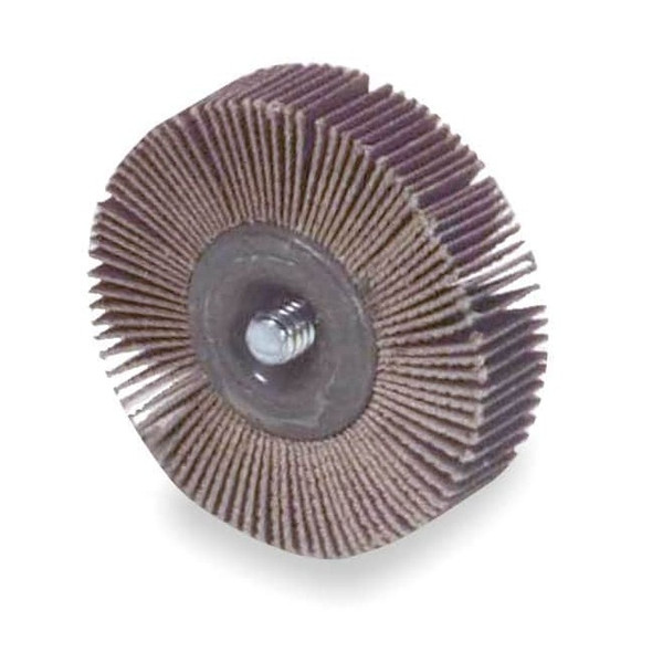 Norton Abrasives Flap Wheel,1 in Dia,1 in W,P80 Grit 63642502629
