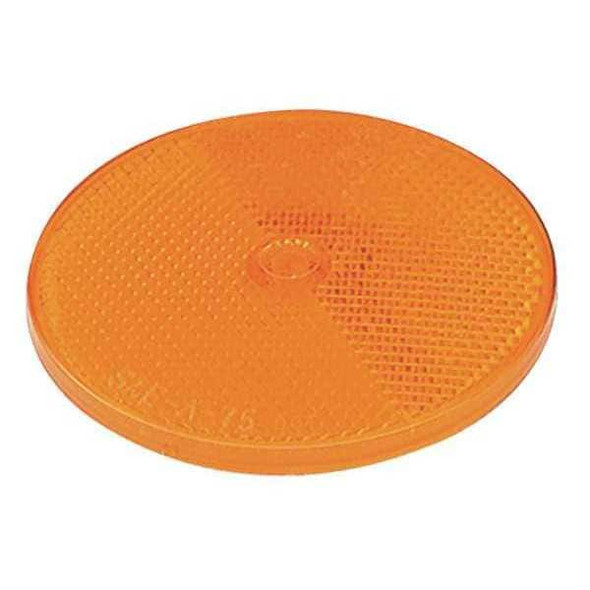 Grote Reflector, Yellow, Round, 3/12" Dia 40153-3