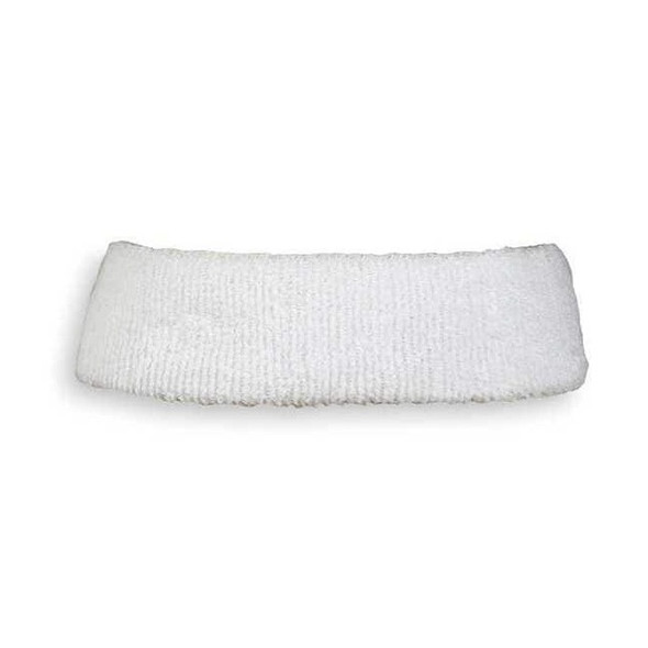 Ergodyne Sweatband, White, Universal, Terrycloth 6550