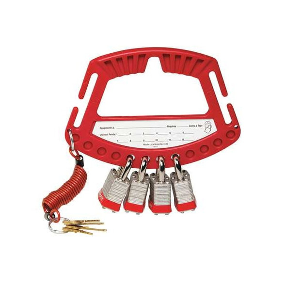 Master Lock Padlock Station,Unfilled,1 Component S125