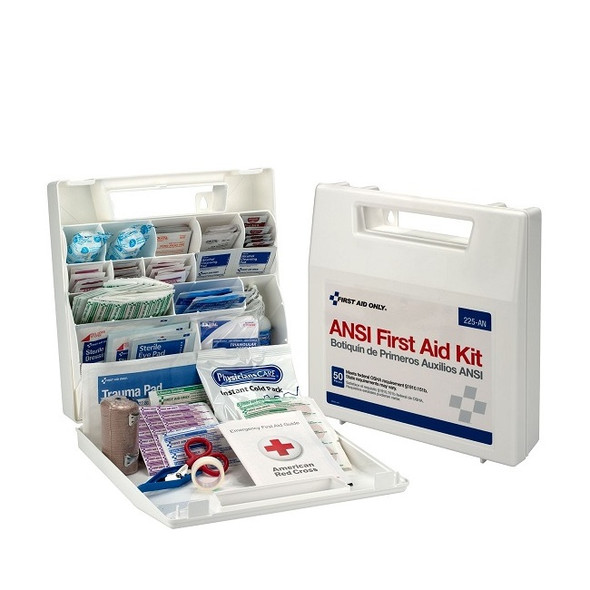 50-Person Multipurpose First Aid Kit w/ Dividers