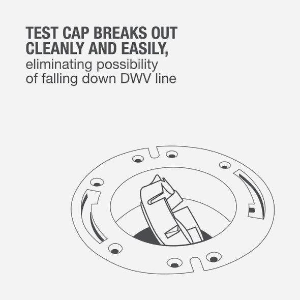 Oatey 3 In. Schedule 40 DWV Level-Fit PVC Closet Flange Oatey 3 In. Schedule 40 DWV Level-Fit PVC Closet Flange