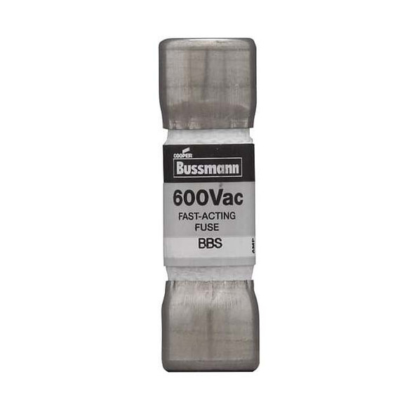 Midget Fuse, Fast-Acting, 5A, 600V AC, Non-Indicating, 10kA at 600V AC