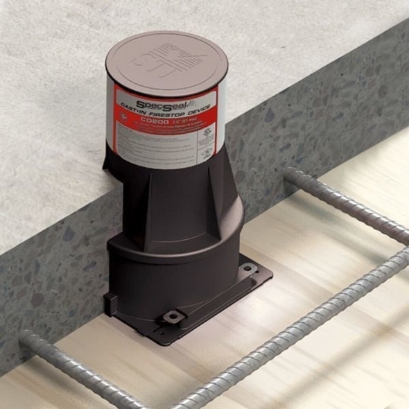 Sti Firestop Height Adapter,For CD600,6 In.H,6 In.D CD600X