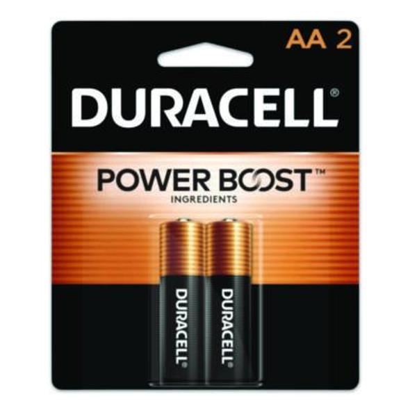 Duracell® Power Boost CopperTop Alkaline AA Batteries, 2/Pack MN1500B2Z Duracell® Power Boost CopperTop Alkaline AA Batteries, 2/Pack MN1500B2Z