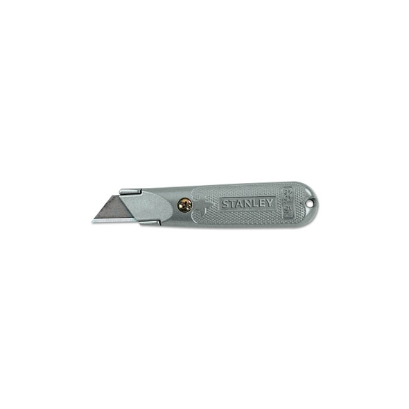 Classic 199® Fixed Blade Utility Knife, 5-1/2 in L,  Carbon Steel, Gray