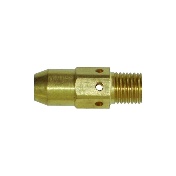 MIG Gun Nozzle Retainer and Diffuser, Brass, 400 A, For Best Welds® Tweco® Style No 2, 4 MIG Guns