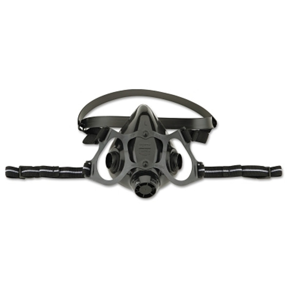 7700 Series Half Mask Respirator, Small, Resists Particulates, Chemical, Contamination and Gas, Cradle Suspension, Silicone 7700 Series Half Mask Respirator, Small, Resists Particulates, Chemical, Contamination and Gas, Cradle Suspension, Silicone