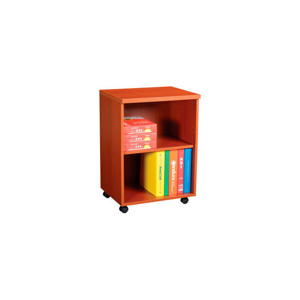 Interion 20"" Under Desk Storage Cabinet - Cherry