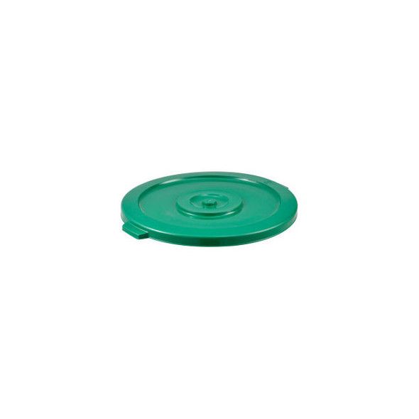 Global Industrial Plastic Trash Can Lid - 32 Gallon Green