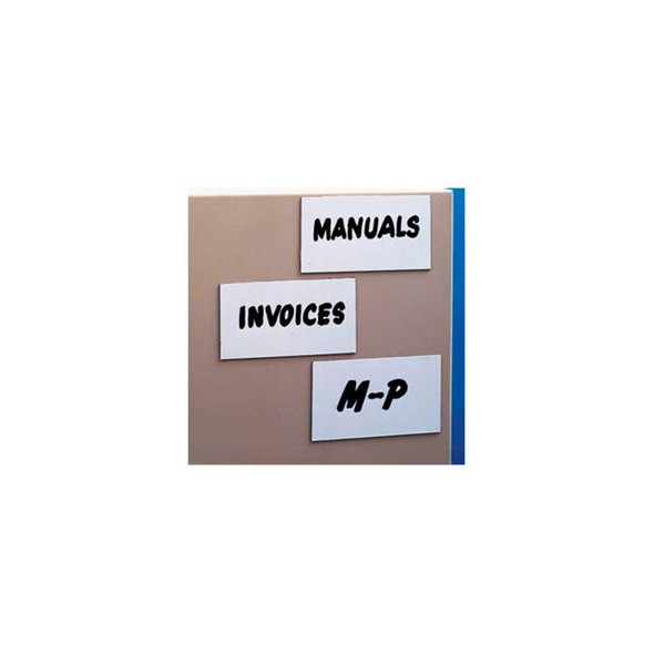Magnetic Write-On Label 2"" x 4"" (25 pcs/pkg)