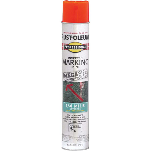 Rust-Oleum Fluorcnt Red Mark Paint 350994