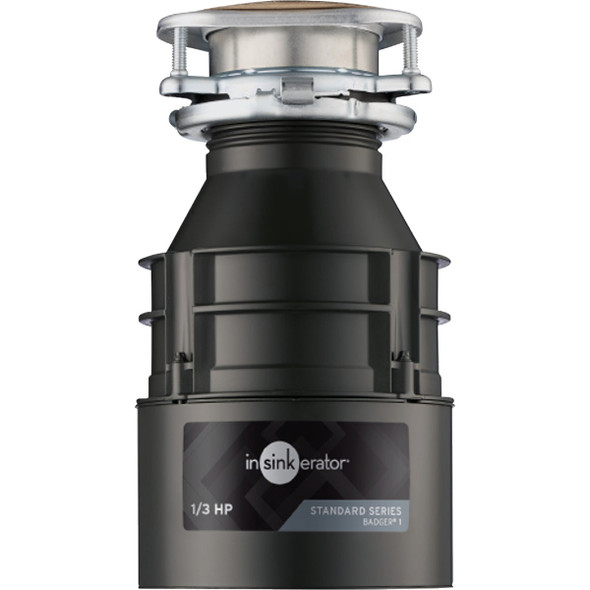 Insinkerator Badger 1/3 HP Garbage Disposer, 1 Year Warranty Badger 1