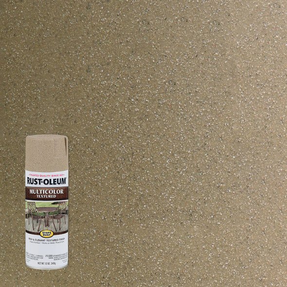 Rust-Oleum Stops Rust 12 Oz. MultiColor Textured Spray Paint, Desert Bisque