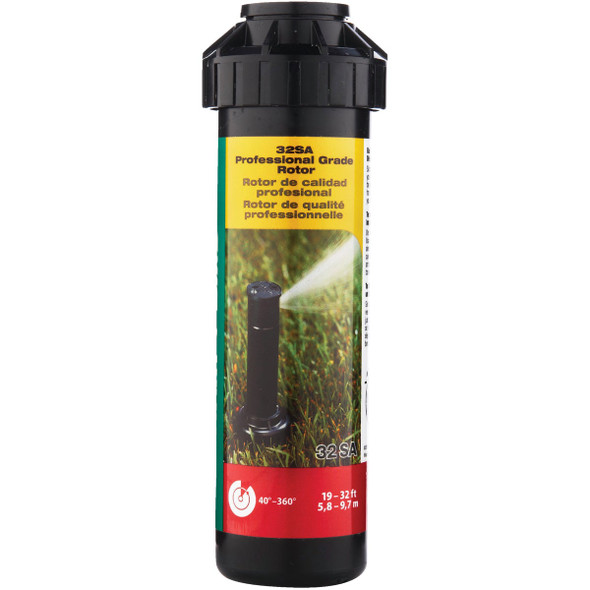 Rain Bird 4 In. 40 Deg. to 360 Deg. Gear Drive Head Pop-Up Rotor Sprinkler 32SA