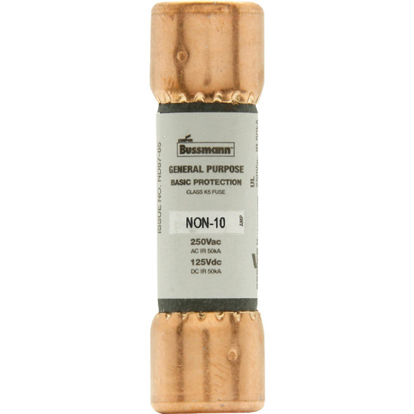 Bussmann 10A NON Cartridge General Purpose Cartridge Fuse NON-10