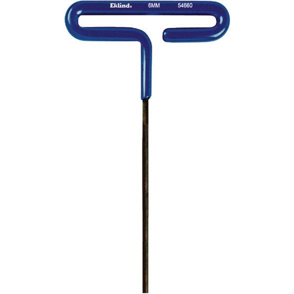 Eklind Metric 6 mm 6 In. Cushion-Grip Series T-Handle Hex Key 54660