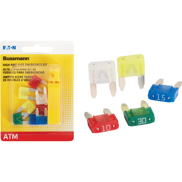 Bussmann ATM High Amp Blade Fuse Assortment BP/ATM-AH8-RPP
