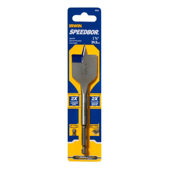 Irwin Speedbor 1-3-8 In. x 6 In. Spade Bit 88822 324299