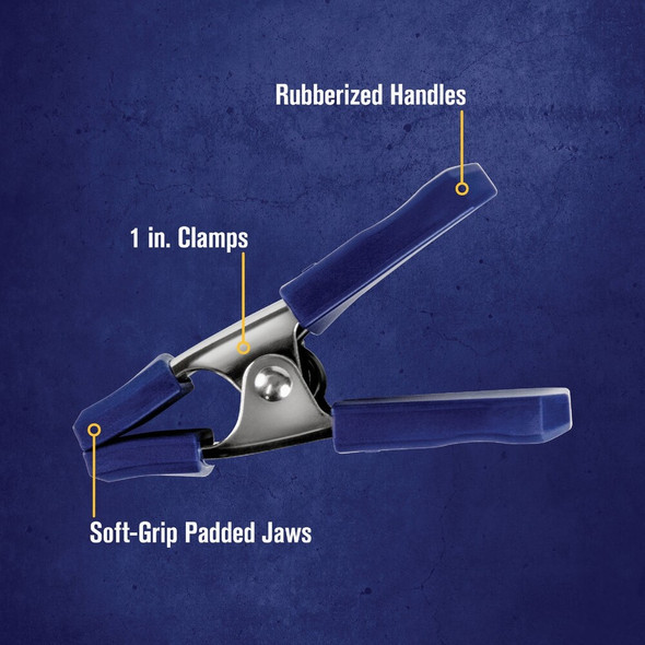 Irwin Quick-Grip 1 In. Metal Spring Clamp