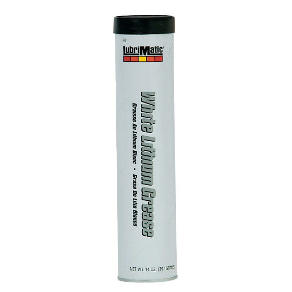 LubriMatic 14 Oz. Cartridge White Lithium Grease 11354