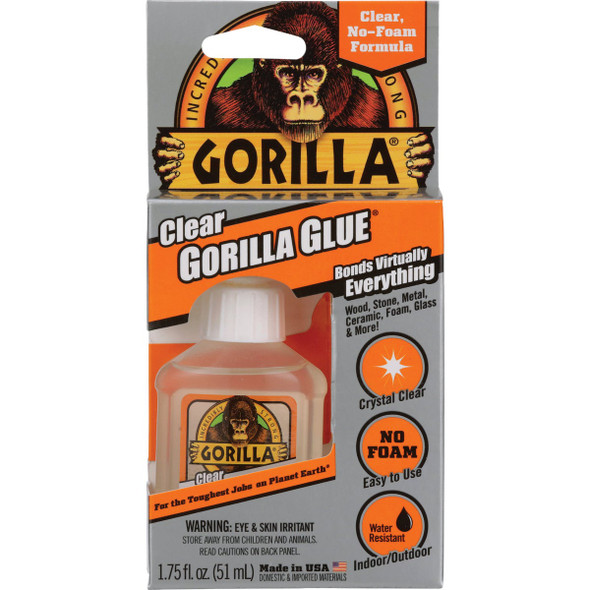 Gorilla 1.75 Oz. Clear All-Purpose Glue 4500102