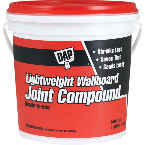 Dap Gallon Pre-Mixed Lightweight Wallboard Drywall Joint Compound 7079810114