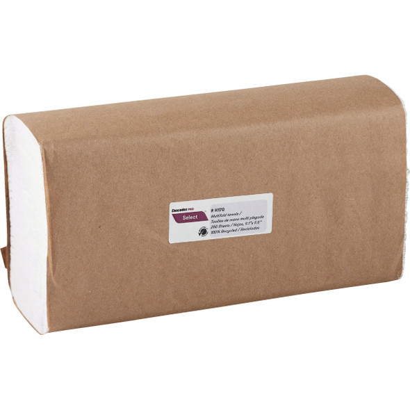 Cascades Pro Select Multi-Fold White Hand Towel (16-Count) H170