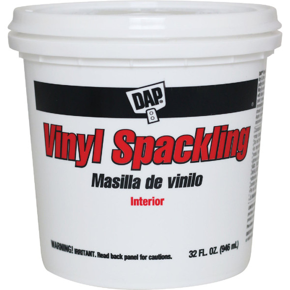 DAP 1 Qt. Heavy-Duty Vinyl Interior Vinyl Spackling Compound 7079812132