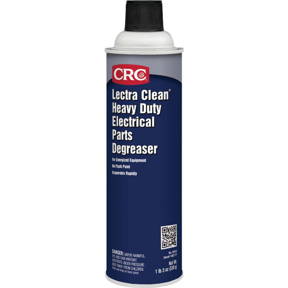 CRC Lectra Clean 19 Oz. Heavy Duty Electrical Parts Degreaser 02018