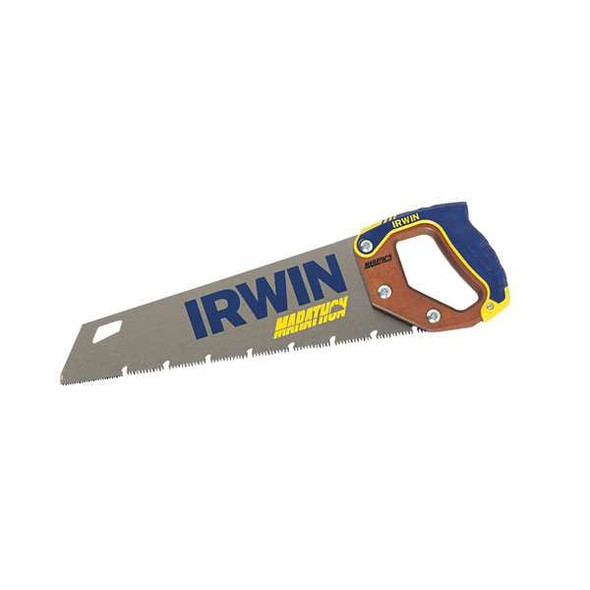 Irwin Carpenter Saw,15 In,9 TPI,Rubber/Wood 2011201
