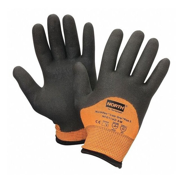 Cut Resistant Coated Gloves, Cut Level 4 ,PVC ,Rough ,2XL 1 PR